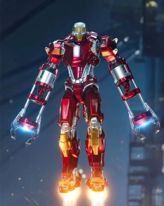Iron Man Mark 35 Marvel Adjustable Rare Action Figure PVC 7" [Boxed] *No Glow*