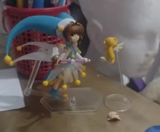 Sakura Kinomoto Cardcaptor Sakura Cute Anime Figure Model Statue PVC 5" [Boxed]