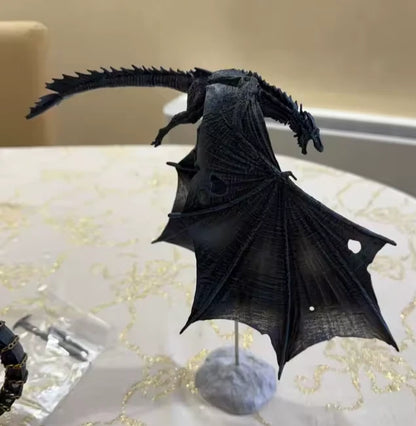 Drogon The Black Beast Game of Thrones Desktop Collectible Figure PVC 7" [Boxed]