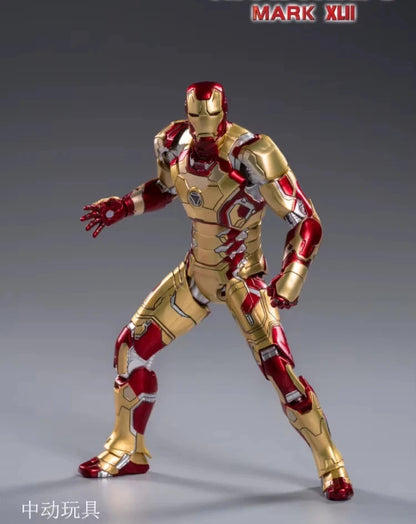 Iron Man Mark 42 Marvel Adjustable Rare Action Figure PVC 6" [Boxed]