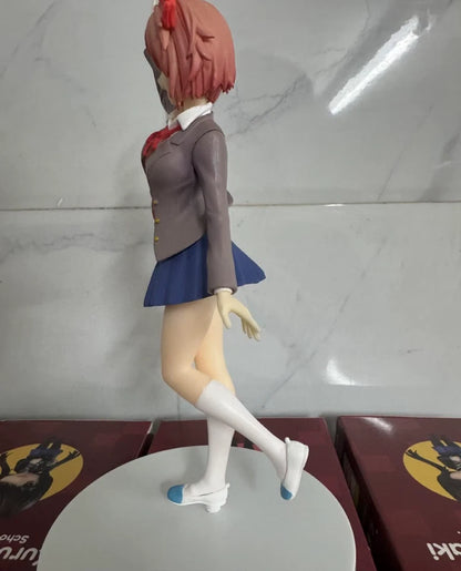 Sayori Doki Doki Literature Club! Anime Kawaii Cute Figure PVC 6.5" [Boxed]