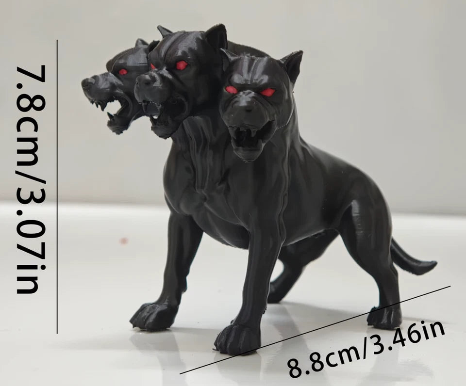 Cerberus Harry Potter Desktop Collectible Desktop Figure Resin PVC 3" [Boxed]