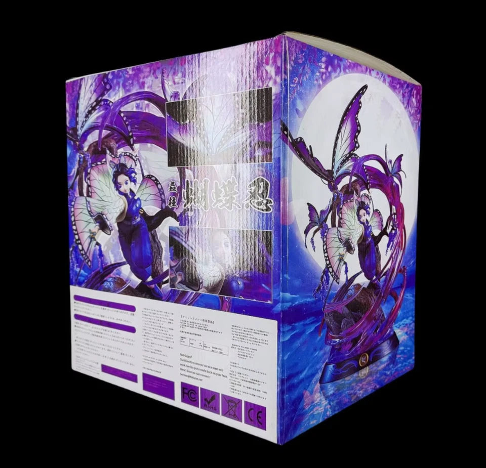Shinobu Kocho Insect Breathing Demon Slayer Anime Figure Statue PVC 12" [Boxed]