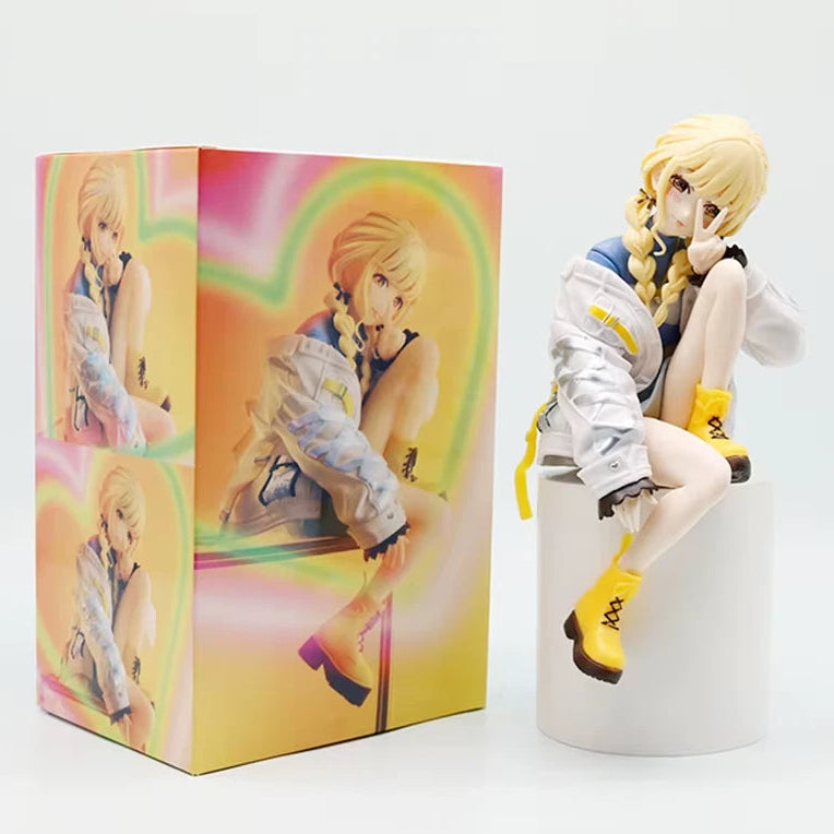 Kotone Fujita Gakuen Idolmaster Desktop Anime Figure Model PVC 6.6" [Boxed]