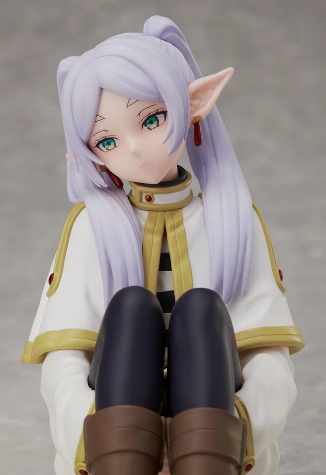 Frieren Sitting Frieren: Beyond Journey's End Anime Figure PVC 4.5" [No Box]