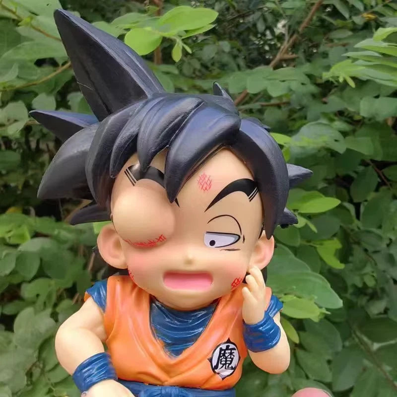 Childhood Gohan Bruised Up Dragon Ball Anime Figure Model Statue PVC 4" [No Box]