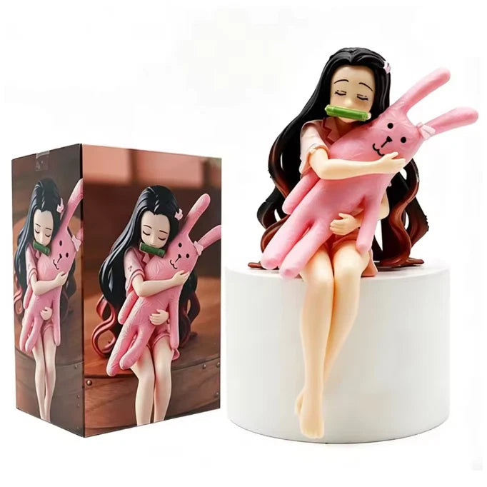 Nezuko, Mitsuri, Tanjiro, Tengen, Demon Slayer Anime Figure Model Noodle Stoppers PVC 5" [Boxed]