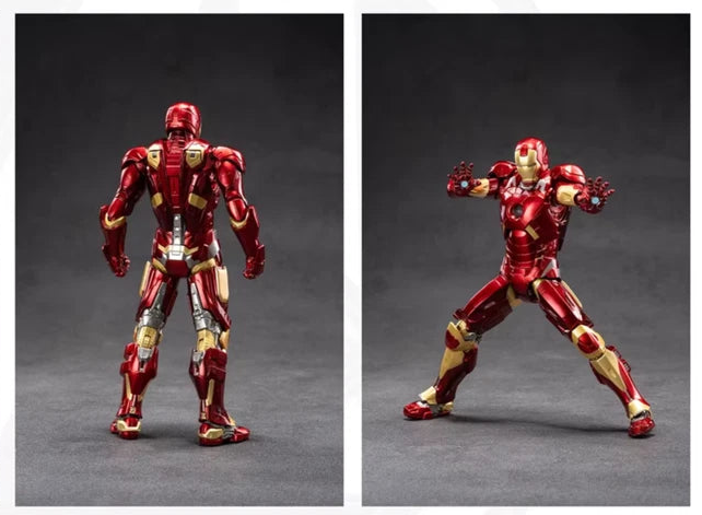 Iron Man Mark 9 Marvel Adjustable Action Figure PVC 7" [Boxed] *No Glow*