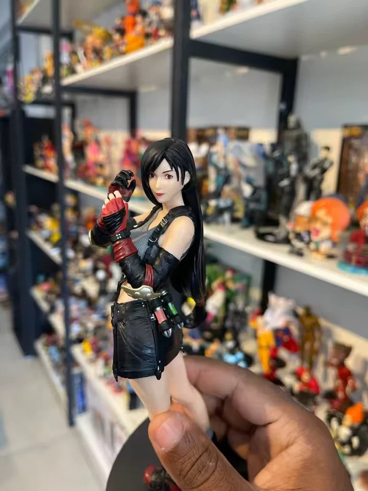 Tifa Lockhart Final Fantasy VII RPG Collectible Popular Figure PVC 7.5" [No Box]
