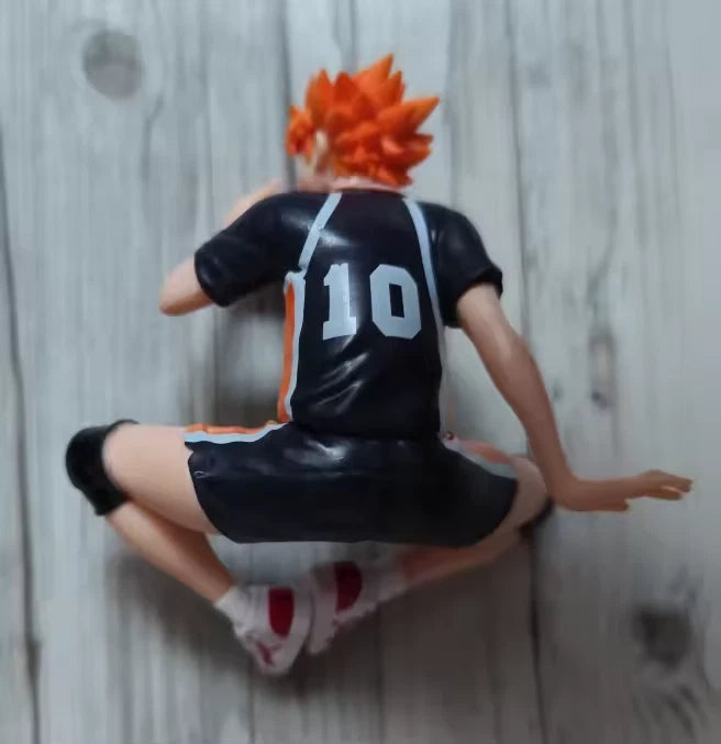 Shoyo Hinata Drinking Water Haikyu!! Classic Anime Figure Model PVC 4" [Boxed]