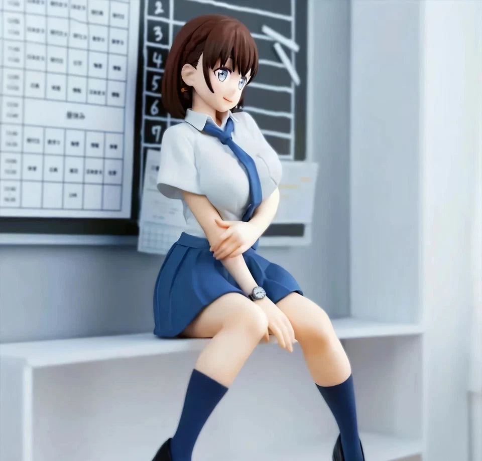 Ai-chan Student Uniform Tawawa on Monday Cute Anime Figure Model PVC 5" [No Box]