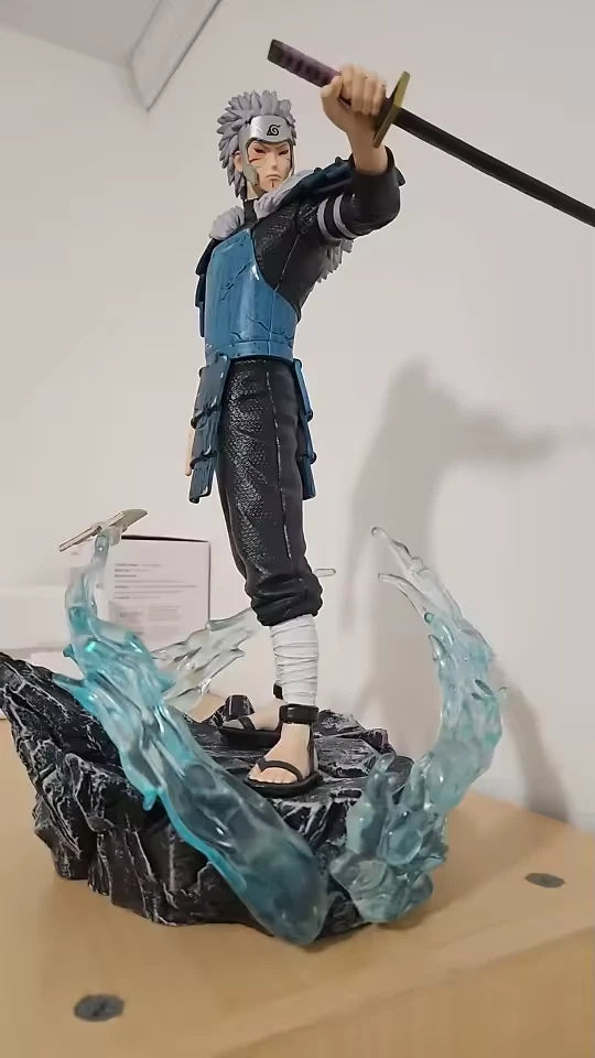 Tobirama Senju Water Release Naruto Anime Collectible Figure PVC 14.5" [Boxed]