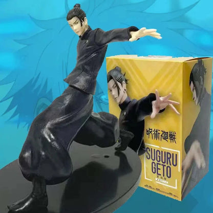 Suguru Geto & Satoru Gojo Jujutsu Kaisen Anime Figure Model Statue PVC 5 - 7" [Boxed]