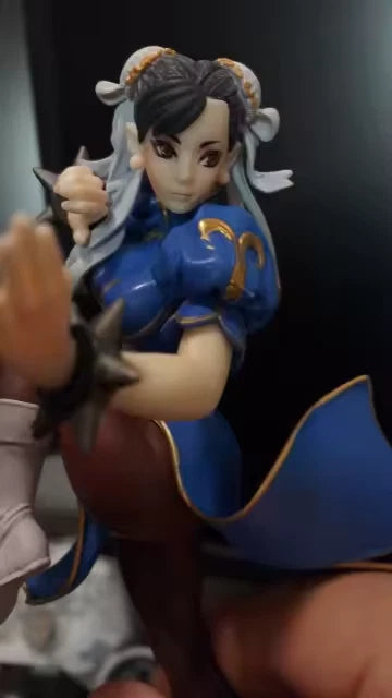 Chun-Li Street Fighter Collectible Action Figure Model Statue PVC7" [No Box]