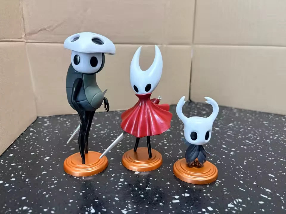 Hornet Quirrel Hollow Knight Collectible Figures PVC 2 - 3" [No Box : 3 pc set]