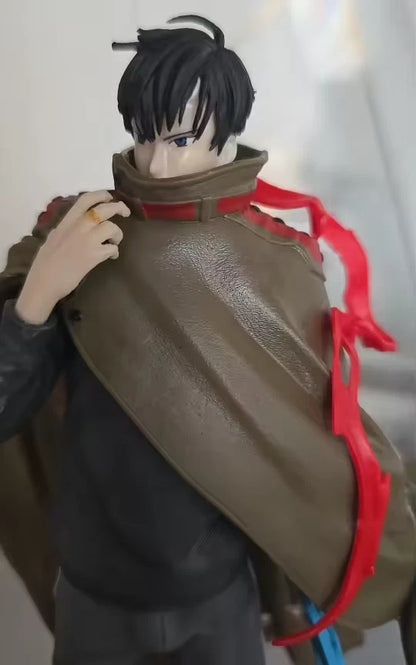 Sung Jin-woo Casual Cloak Solo Leveling Anime Figure Model Statue PVC 7" [Boxed]