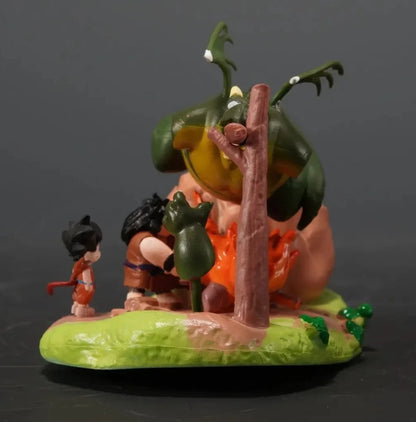 Yajirobe vs Cymbal Dragon Ball Collectible Anime Figure Model Statue PVC 3"