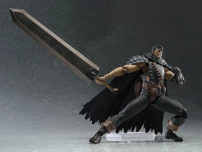Guts Black Swordsman Berserk Anime Adjustable Action Figure PVC 6.6 in [Boxed]