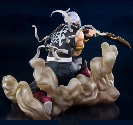 Tengen Uzui Sound Breathing Demon Slayer Collector-Grade Anime Figure PVC 6" [Boxed]