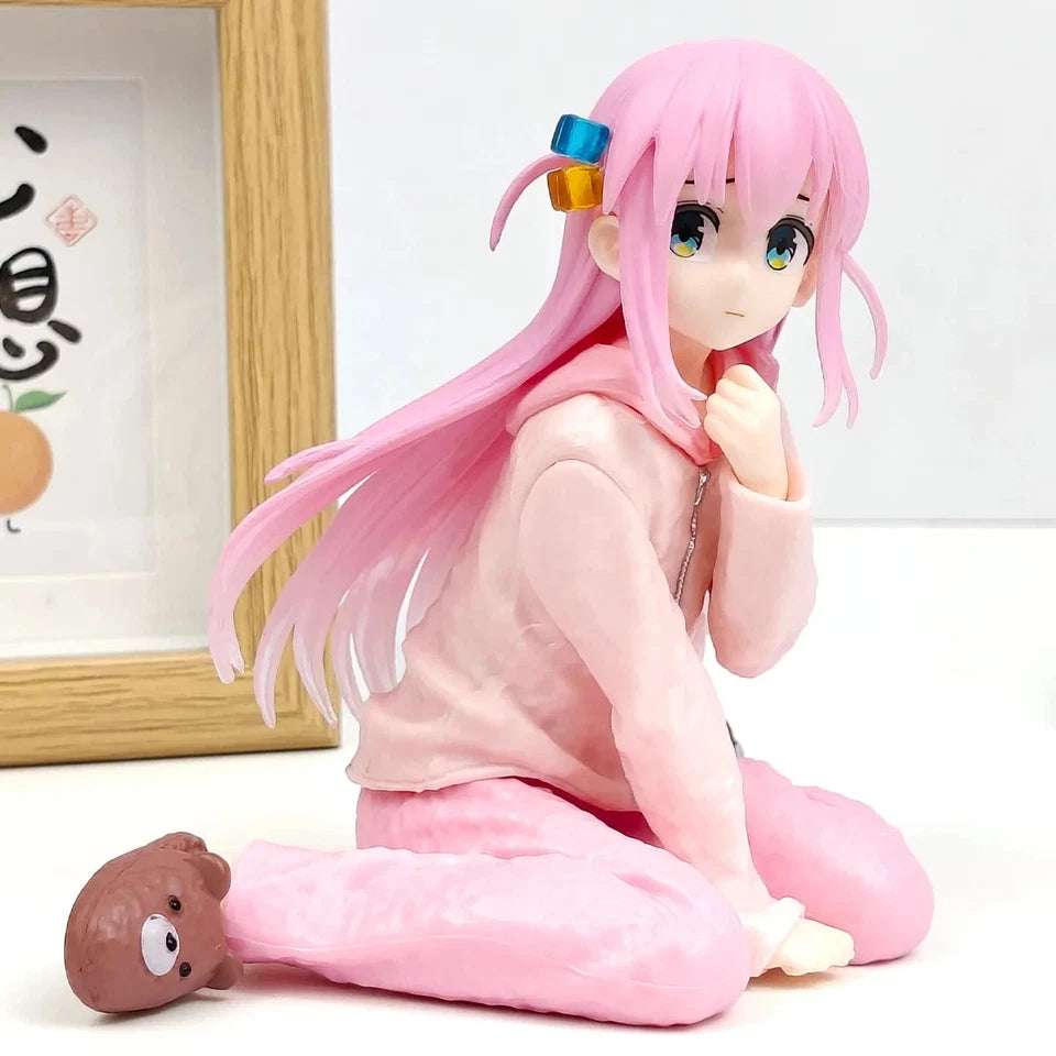 Hitori Gotoh Kneeling Bocchi the Rock! Anime Figure Model Statue PVC 4" [No Box]