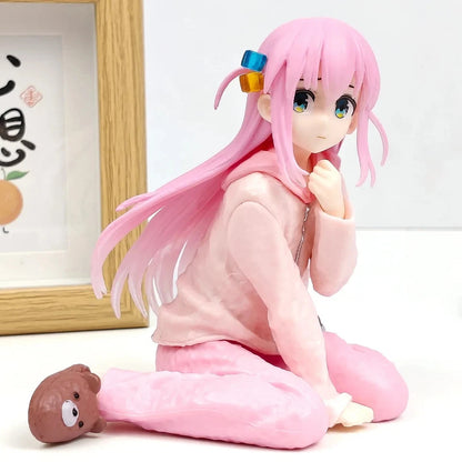 Hitori Gotoh Kneeling Bocchi the Rock! Anime Figure Model Statue PVC 4" [No Box]