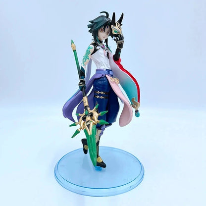 Xiao Vigilant Yaksha Genshin Impact Anime Figure Model Statue PVC 7" [Boxed]