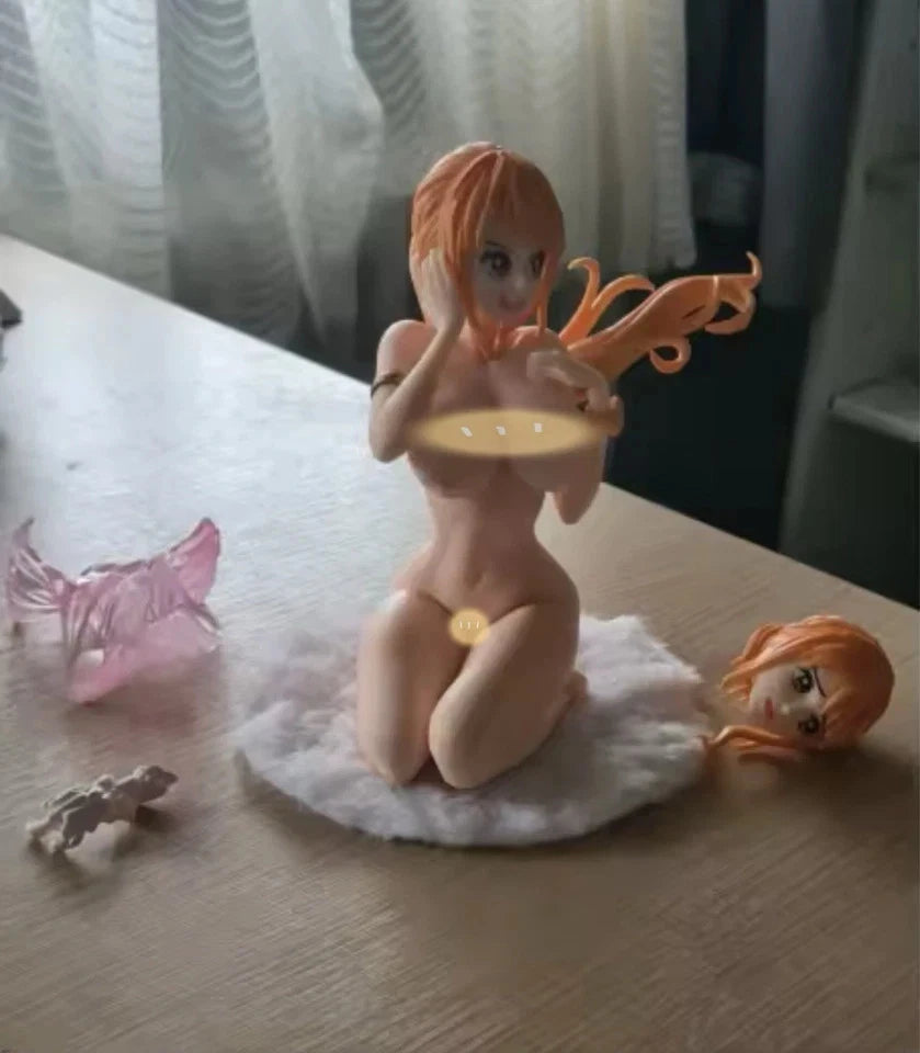 Nami Bathing Scene One Piece Cast Off Anime Figure PVC 5" [Adult Collectible]