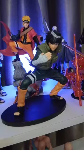 Rock Lee Taijutsu Naruto Shippuden Anime Figure Model Statue PVC 6.2” [No Box]