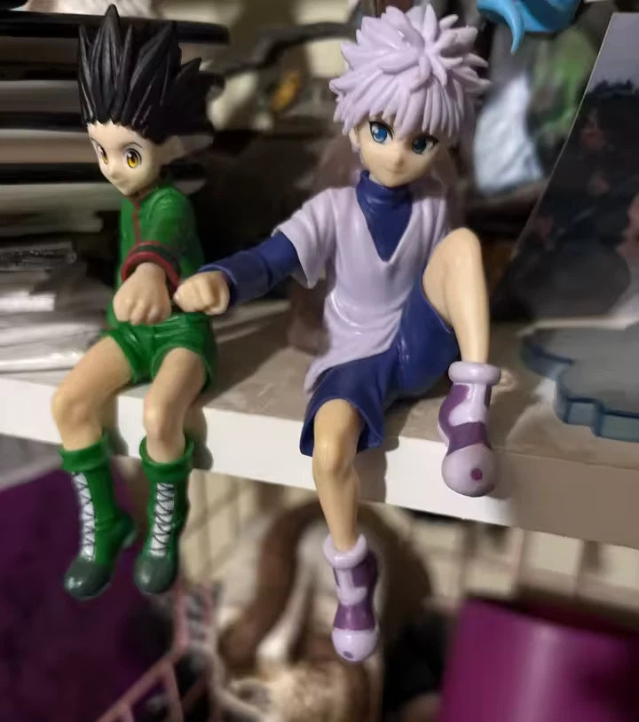 Killua Zoldyck Fist Bump Hunter X Hunter Anime Figure Model PVC 5" [No Box]