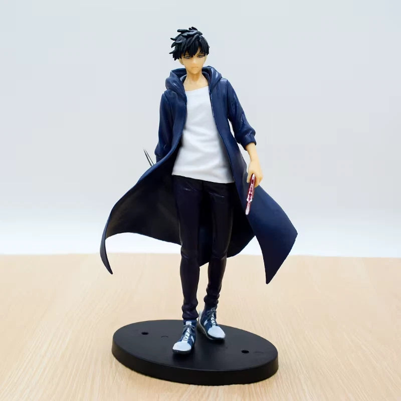 Sung Jin-woo Dual Daggers Solo Leveling Anime Figure Model Statue PVC 8" [Boxed]