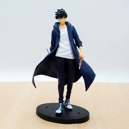 Sung Jin-woo Dual Daggers Solo Leveling Anime Figure Model Statue PVC 8" [Boxed]