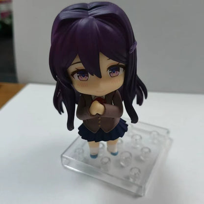 Yuri Doki Doki Literature Club! Adjustable Kawaii Anime Figure PVC 4" [Boxed]