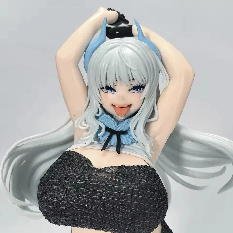 Mirajane Strauss Full Bust Halphas Fairy Tail Cast Off Anime Figure PVC 9" [No Box] *Adult Collectible*