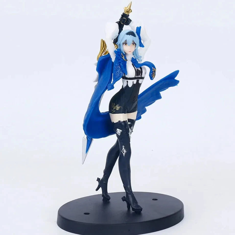 Eula the Spindrift Knight Genshin Impact Anime Figure Model Statue PVC 7" [Box]