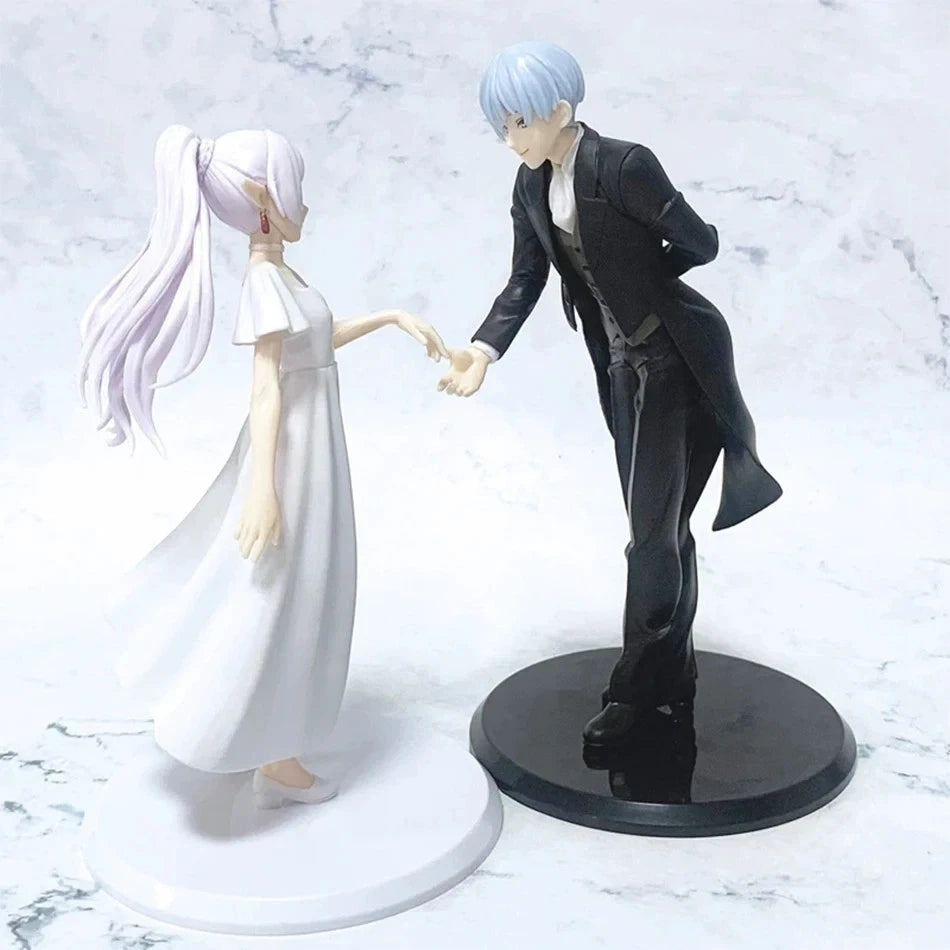 Frieren & Himmel Wedding Ver. Beyond Journey's End Anime Figure PVC 7" [Boxed]