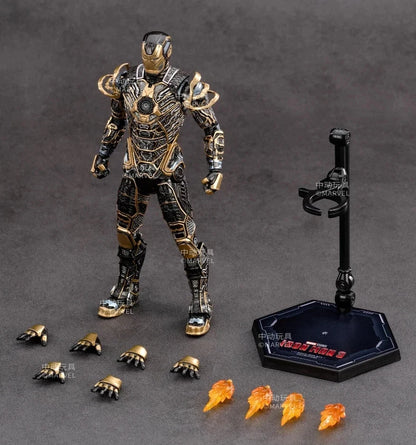 Iron Man Mark 41 Bones Marvel NEW Adjustable Action Figure Model PVC 6" [Boxed]