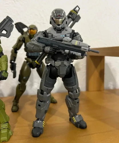 Spartan-III B312 Halo Reach Adjustable Action Figure Model PVC 6.7" [Boxed]