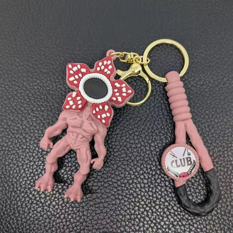 Stranger Things Collectibles Demogorgon, Eleven, Eddie Munson, Keychains PVC 3"