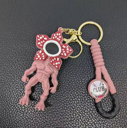 Stranger Things Collectibles Demogorgon, Eleven, Eddie Munson, Keychains PVC 3"