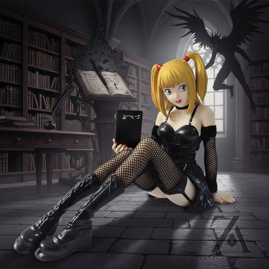 Misa Amane Sitting Death Note Anime Kawaii Desktop Figure PVC 6" [Boxed]