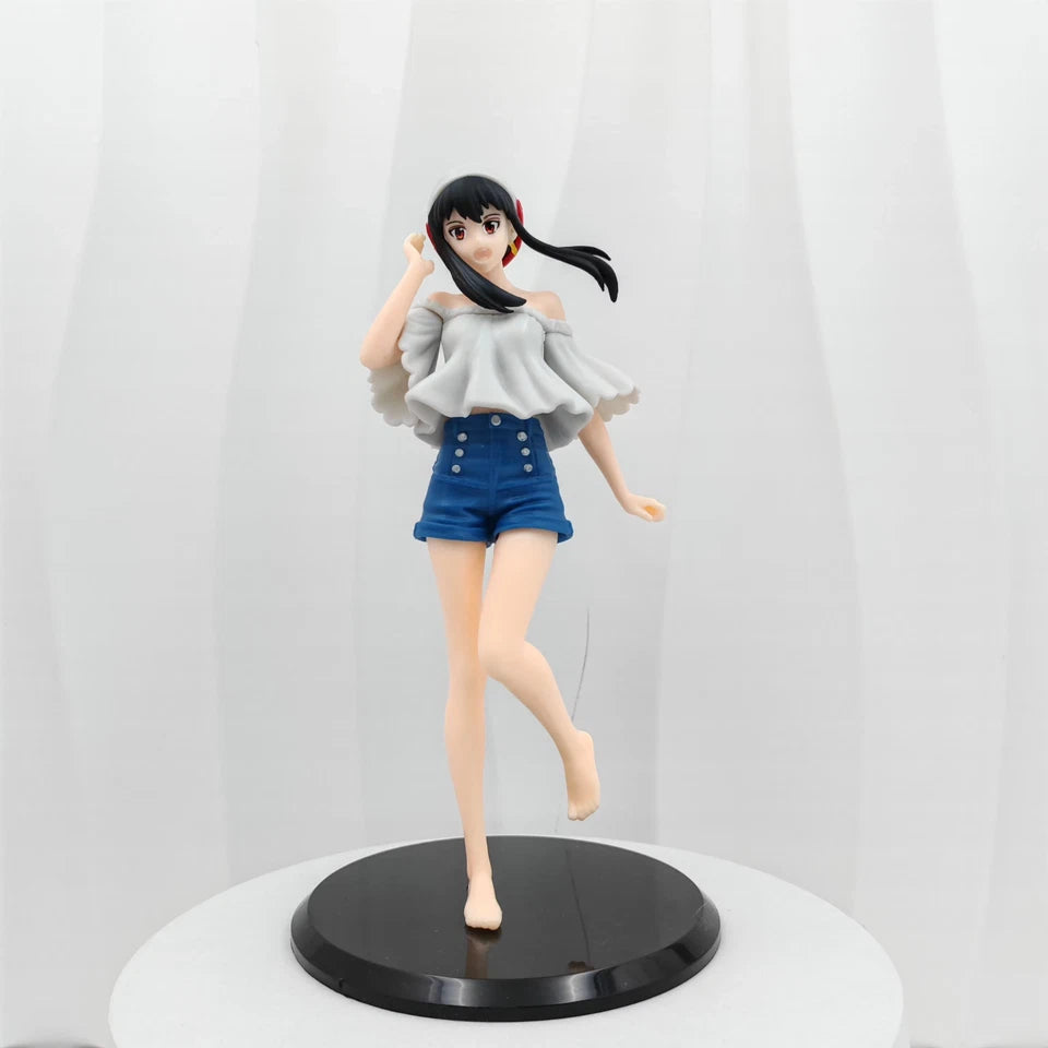Yor Forger Summer Beach Spy × Family Kawaii Anime Figure PVC 11.8" [Boxed]