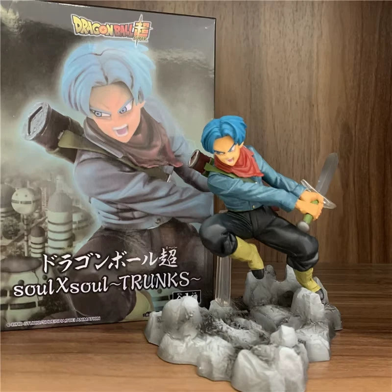 Goku Black, Future Trunks Dragon Ball Super Anime Figure Model PVC 5.5" [Boxed]