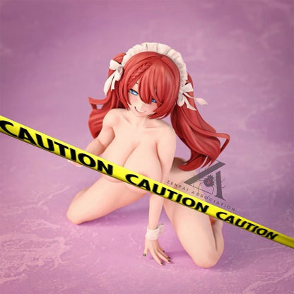 Ayana Full Bust Maid Kutsujoku Manga Premium Cast Off Figure PVC 4" [No Box] *Adult Collectible*