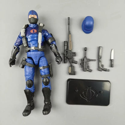 Cobra Trooper G.I. Joe Classified Adjustable Action Figure PVC 6" [No Box]