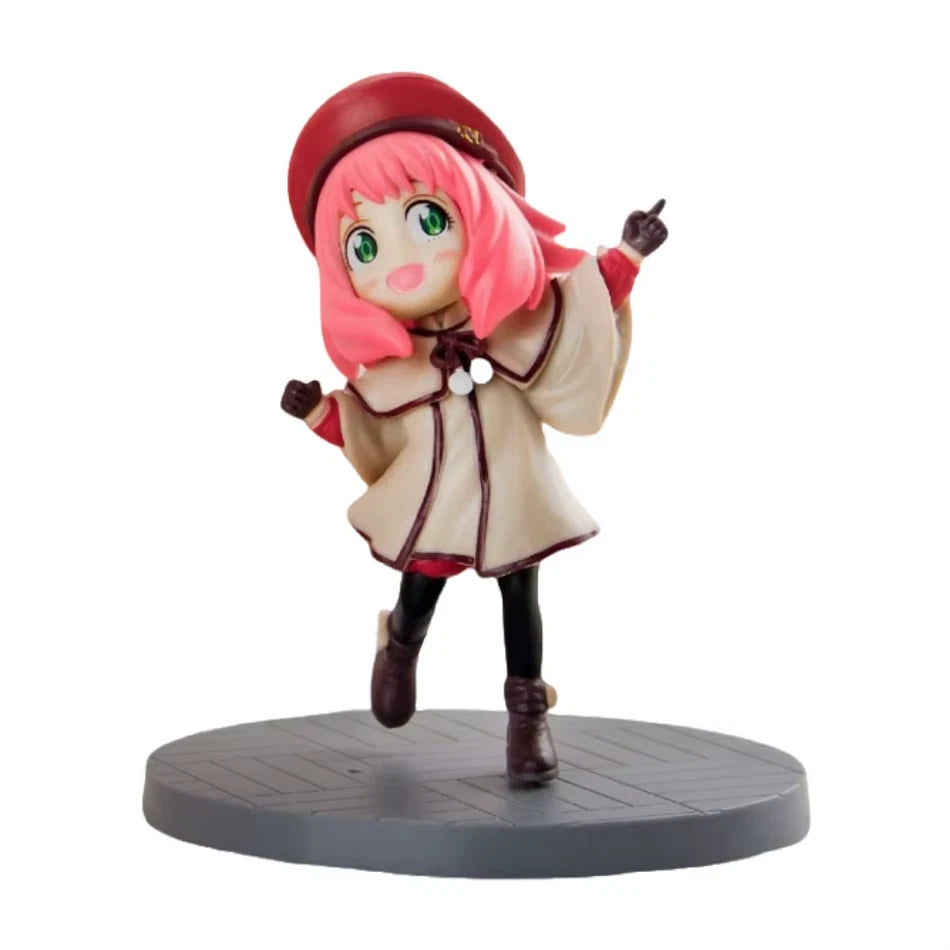 Anya Forger Winter Detective Spy × Family Anime Kawaii Figure PVC 5.5" [Boxed]
