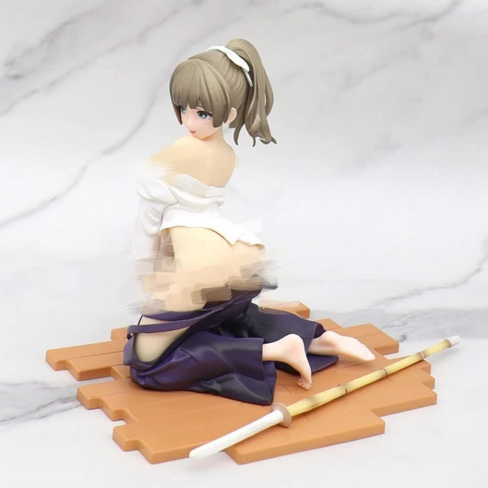 Sayuki Female Shogun Goblin no Sauna Manga Cast Off Figure PVC 6" [No Box] *Adult Collectible*