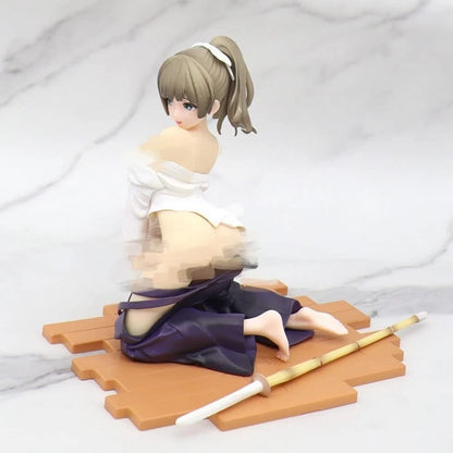 Sayuki Female Shogun Goblin no Sauna Manga Cast Off Figure PVC 6" [No Box] *Adult Collectible*