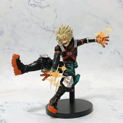 Bakugo Nitroglycerin Sweat My Hero Academia Popular Anime Figure PVC 7" [Boxed]