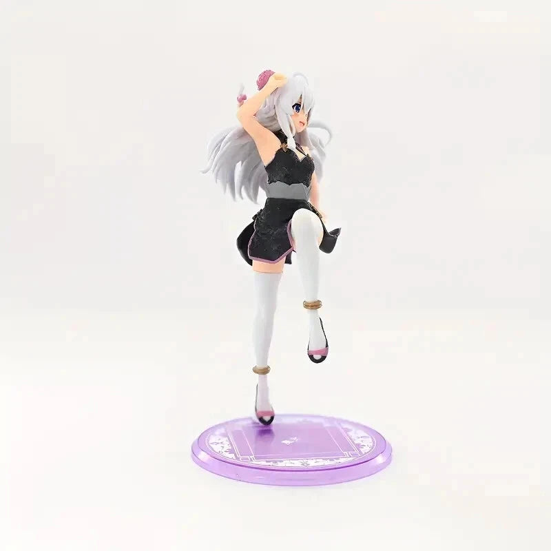 Elaina Cheongsam Wandering Witch Charming Kawaii Anime Figure PVC 4" [No Box]