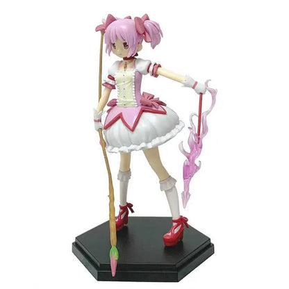 Madoka Kaname Puella Magi Madoka Magica Anime Figure Model Statue PVC 7" [Boxed]